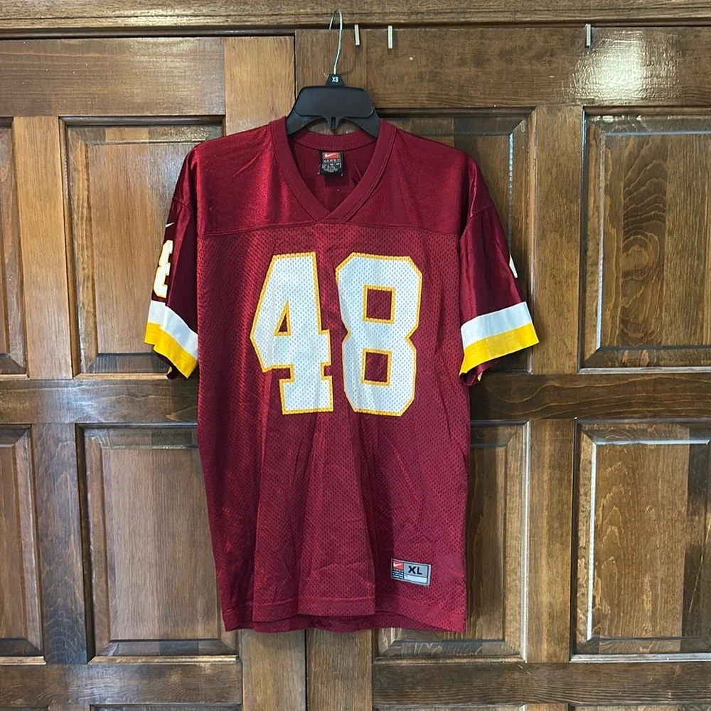 Washington Redskins Stephen Davis Vintage NFL Jersey Youth Kids XL Nike Team‎